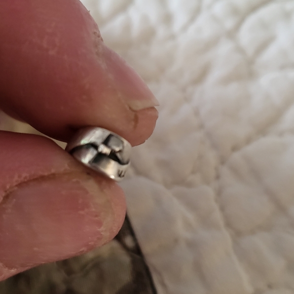 925 dainty spacer charm - Picture 3 of 3